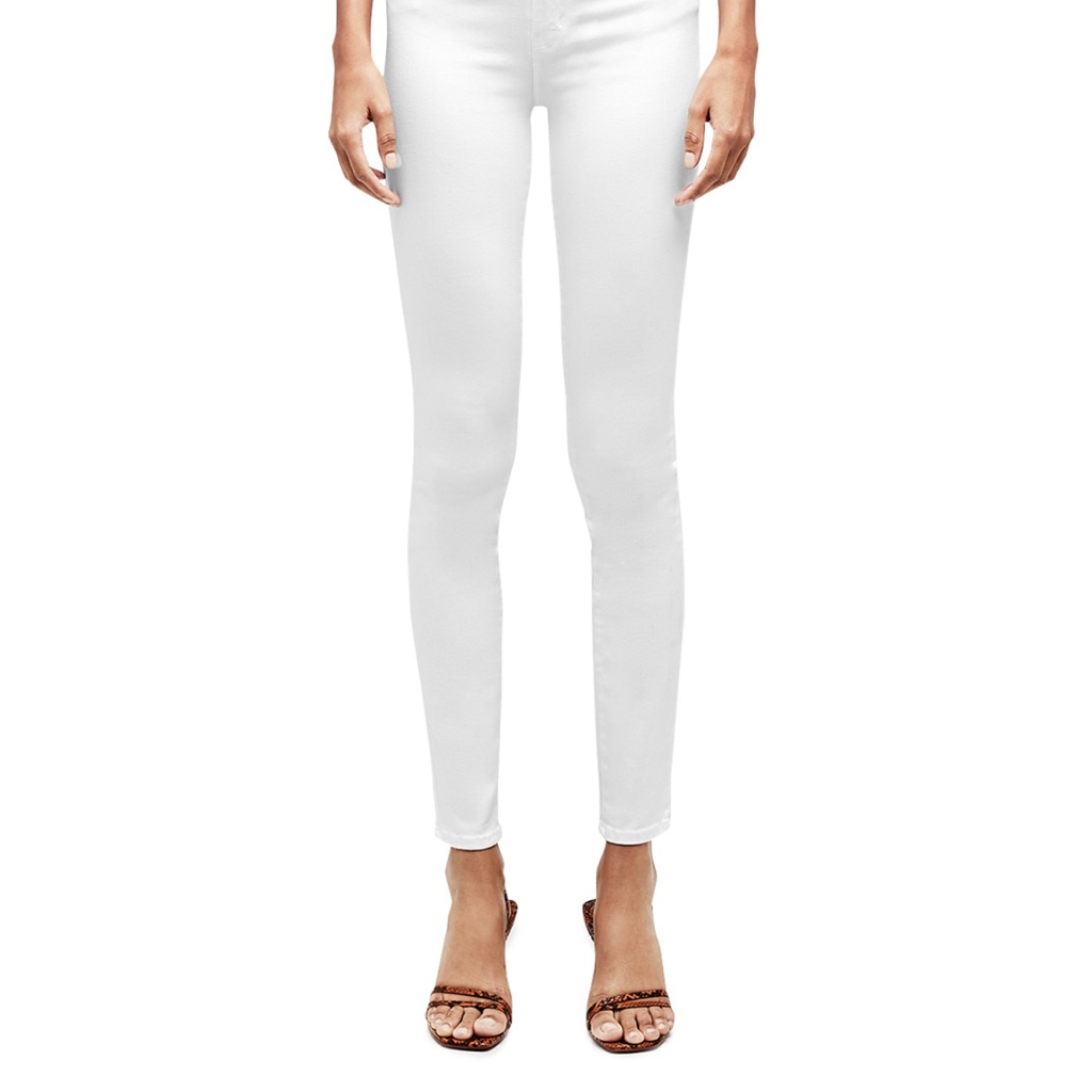 J Brand Womens White Skinny Jeans